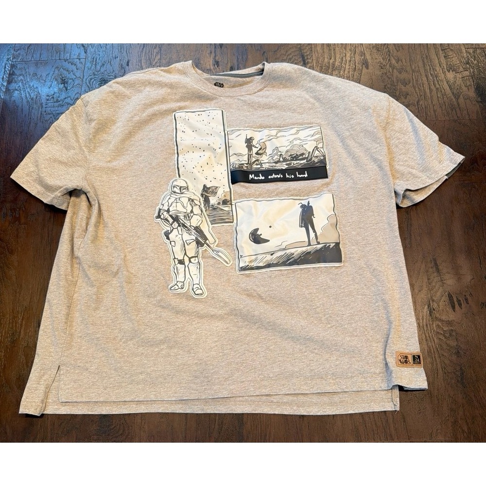 Rare DISNEY EXCLUSIVE Star Wars The Mandalorian Men's Shirt